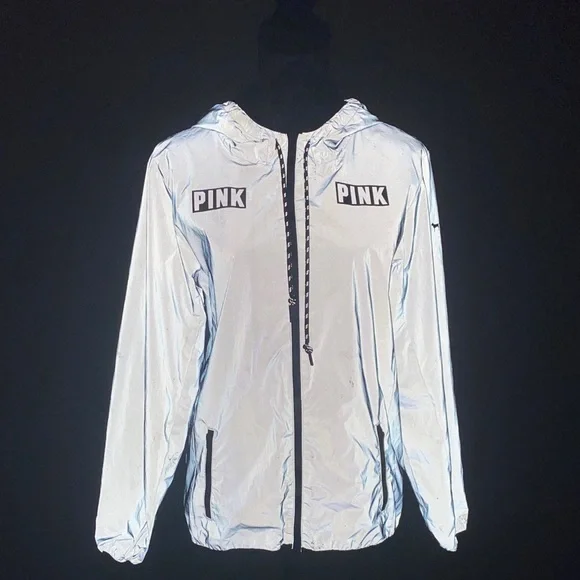 PINK Victoria's Secret Limited Edition Release 002 Reflective Jacket Size XS / S - Picture 2 of 16